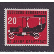 ALEMANIA OCCIDENTAL 1955 Yv 87 ESTAMPILLA COMPLETA NUEVA MINT 16 EUROS